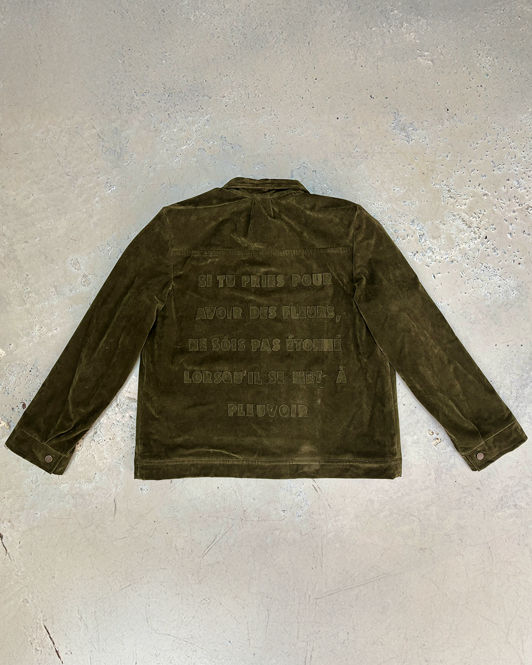 Blouson Suédine