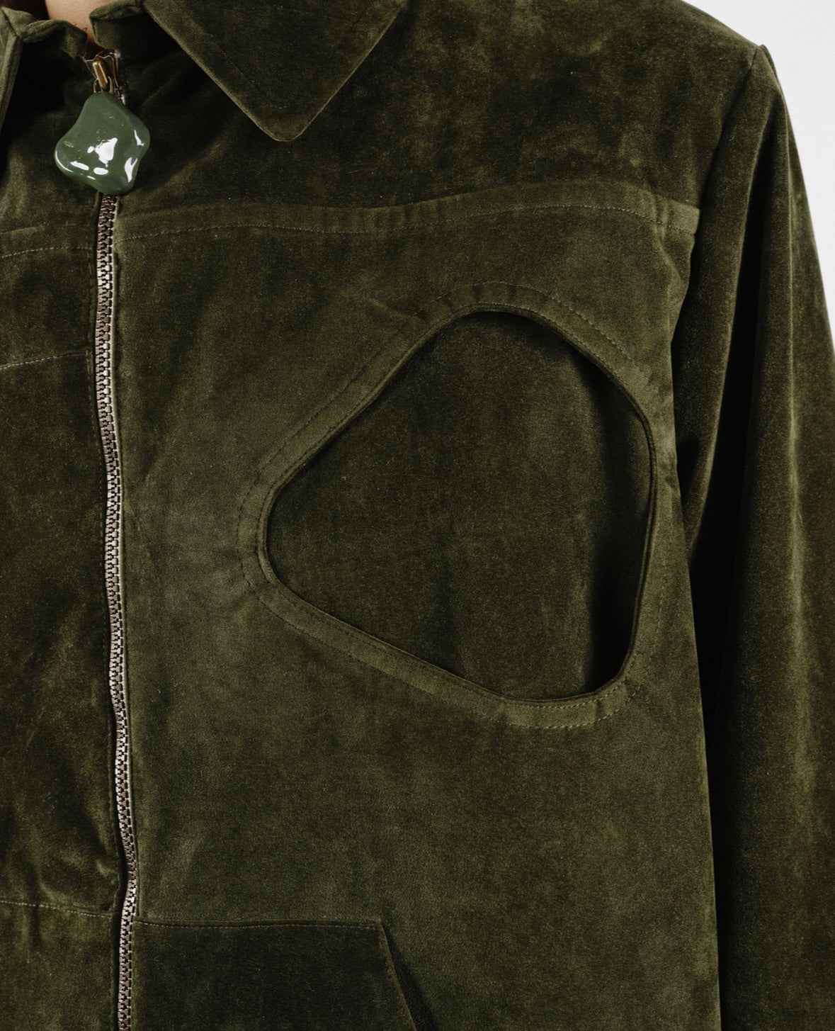 Blouson Suédine
