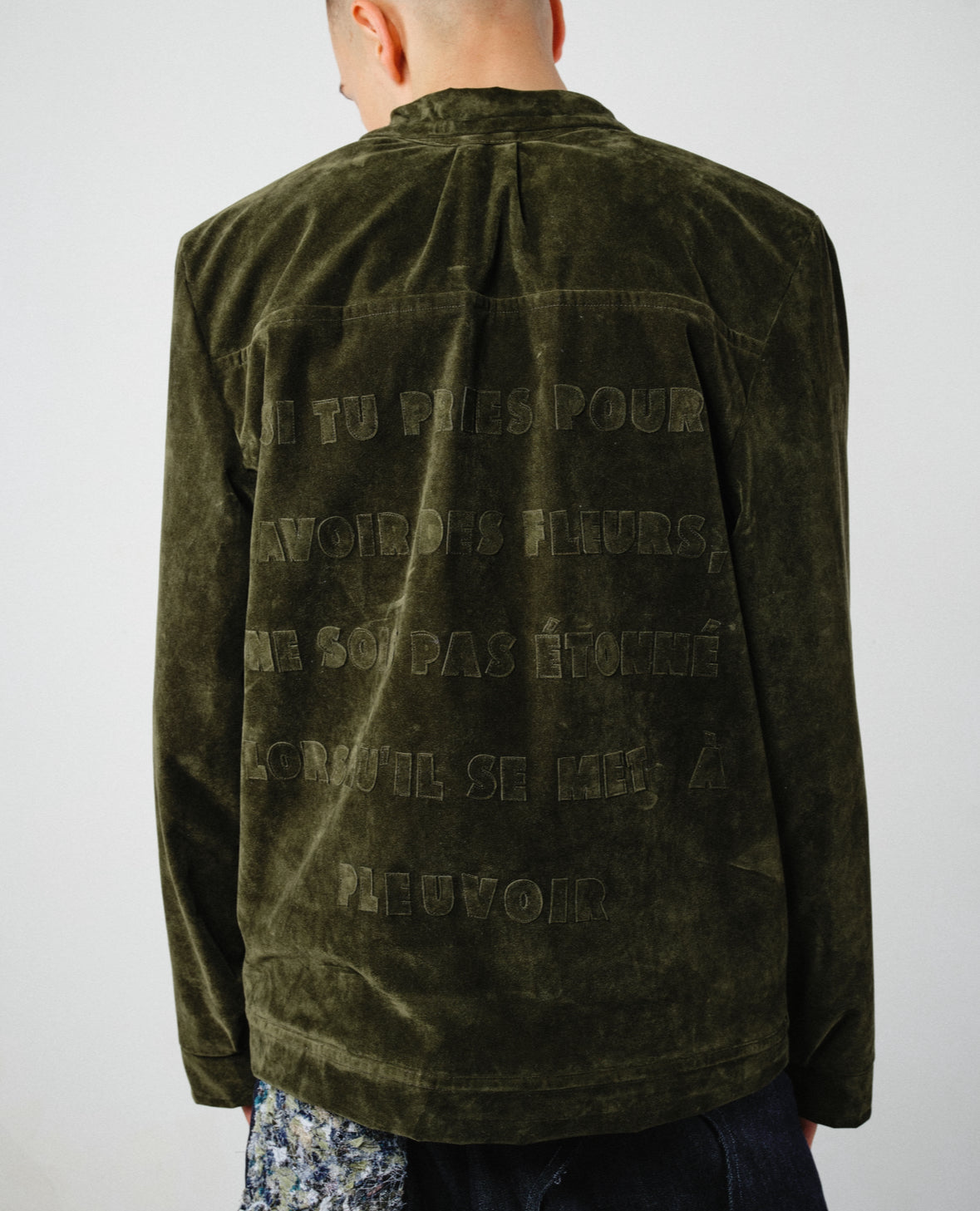 Blouson Suédine
