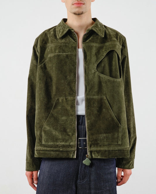 Blouson Suédine