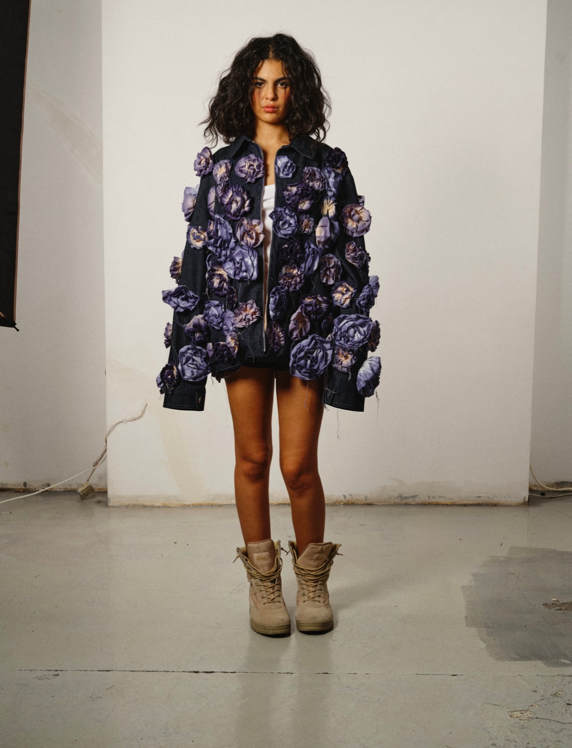 Blouson Fleurs