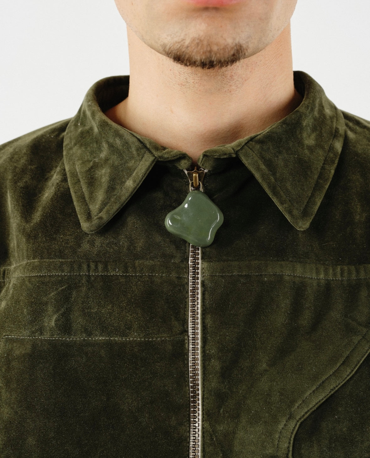 Blouson Suédine