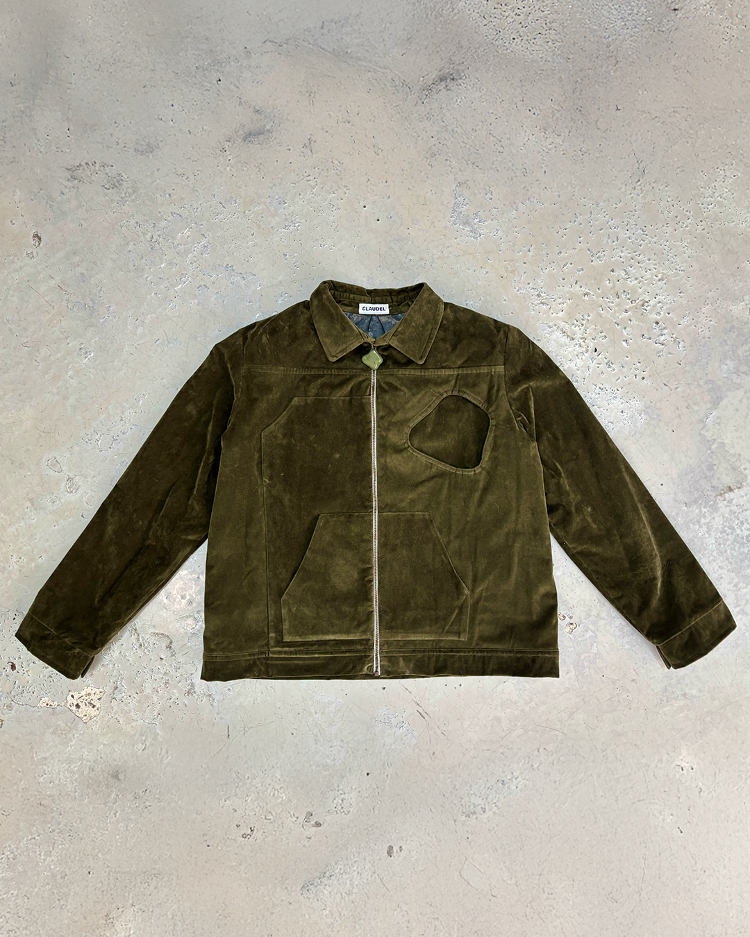 Blouson Suédine