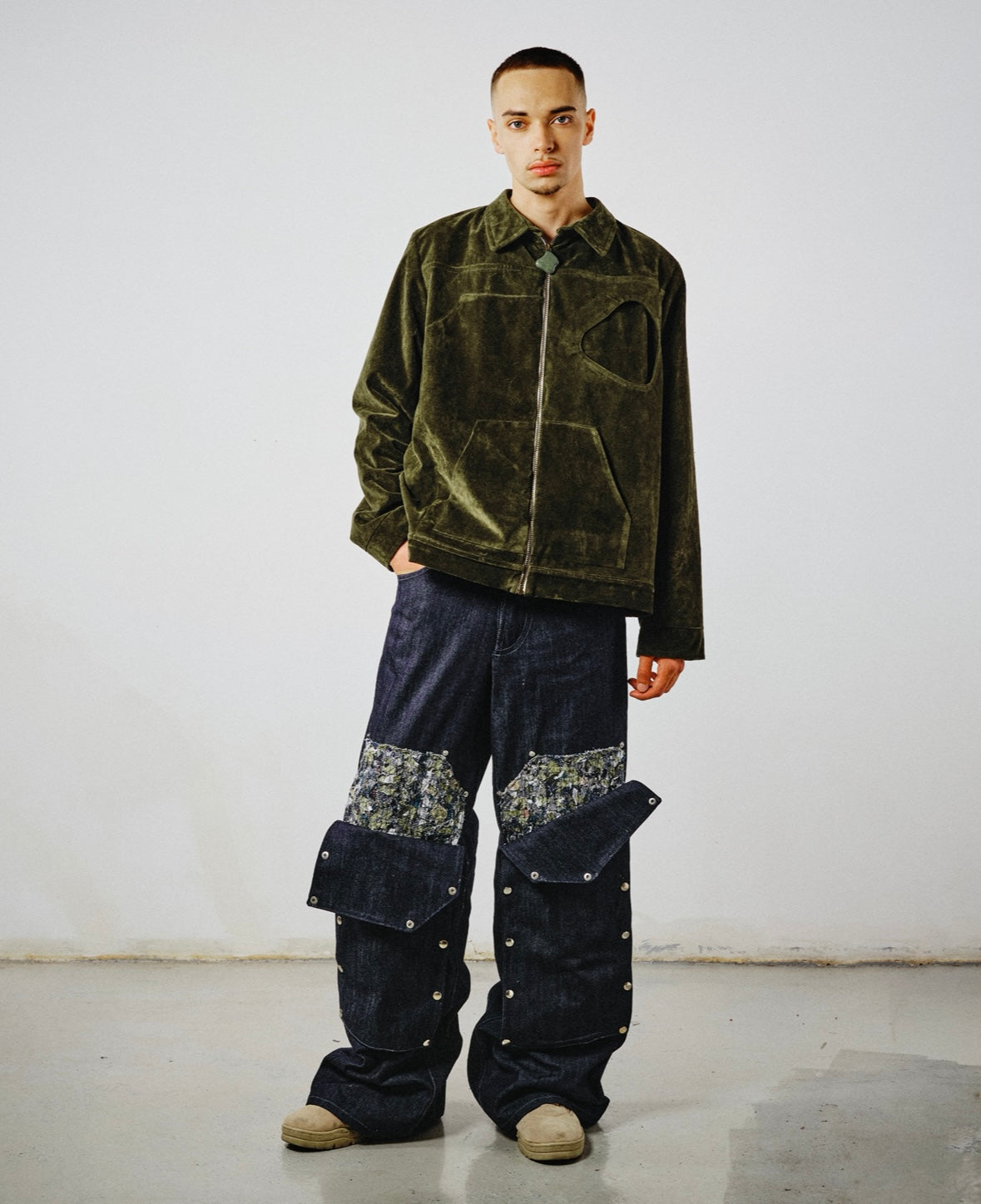 Blouson Suédine